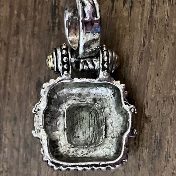 Brighton Elegant Silver and Gold Tone Pendant - Picture 2 of 7